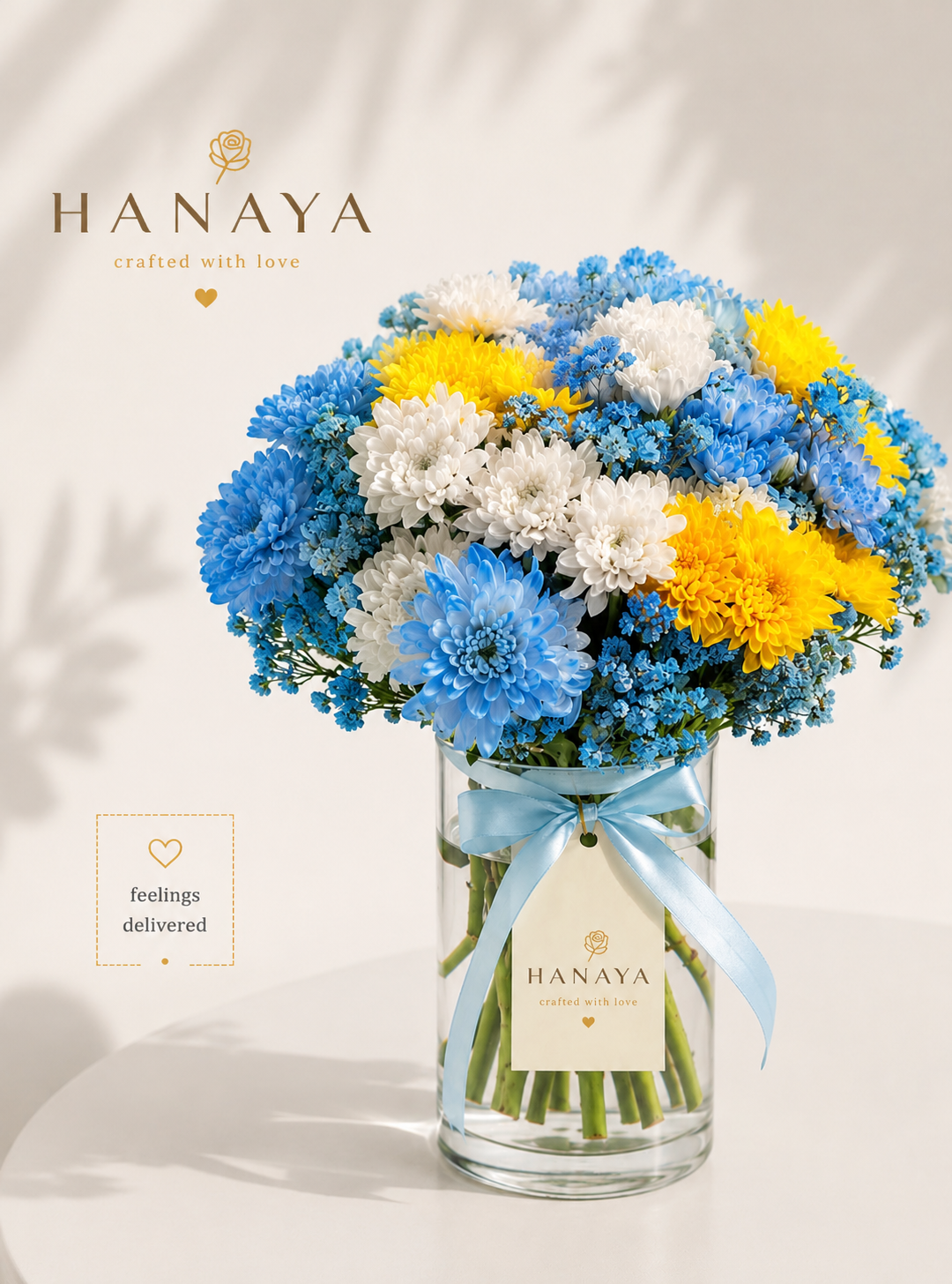 Clear Skies — Chrysanthemum Bouquet