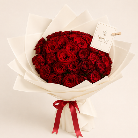Classic Red Rose Bouquet